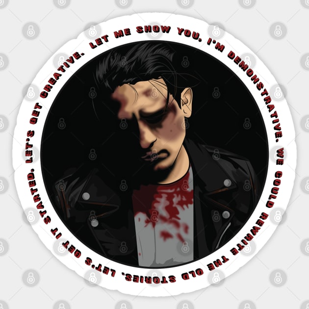 Gerald-Eazy Sticker by annnadary